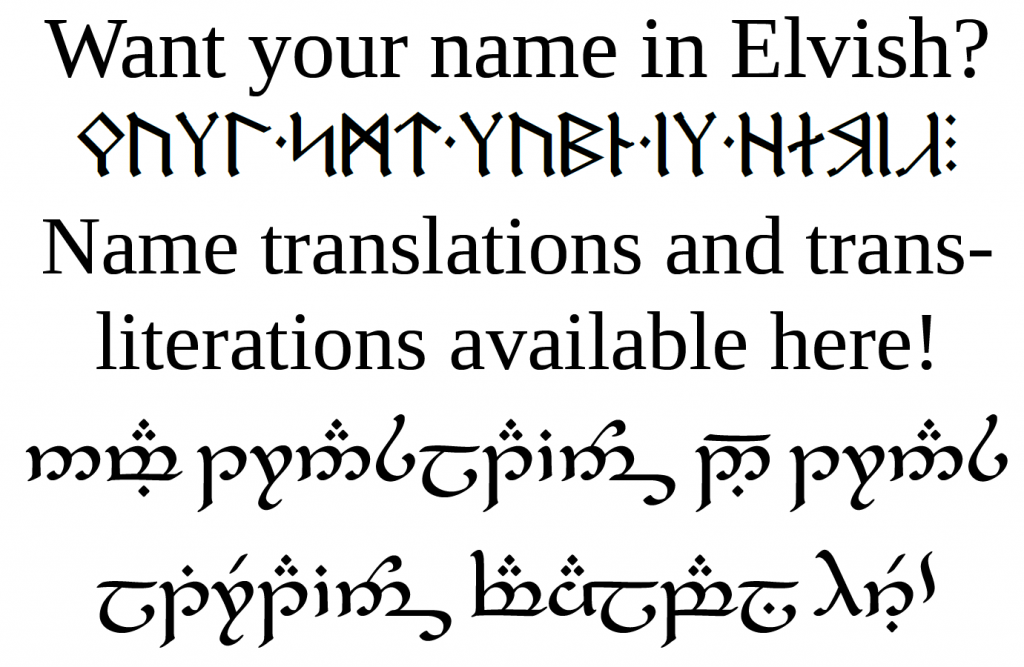 write-your-name-in-quenya-elvish-accurately-elvish-writing-writing